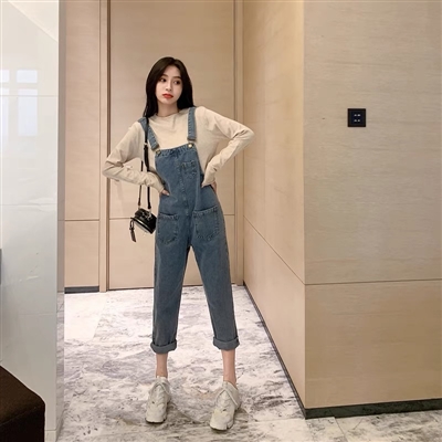 女装杂款牛仔背带裙裤新款多多